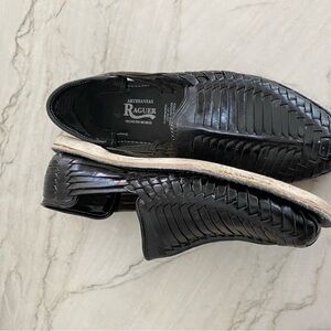 Women leather Black Huaraches